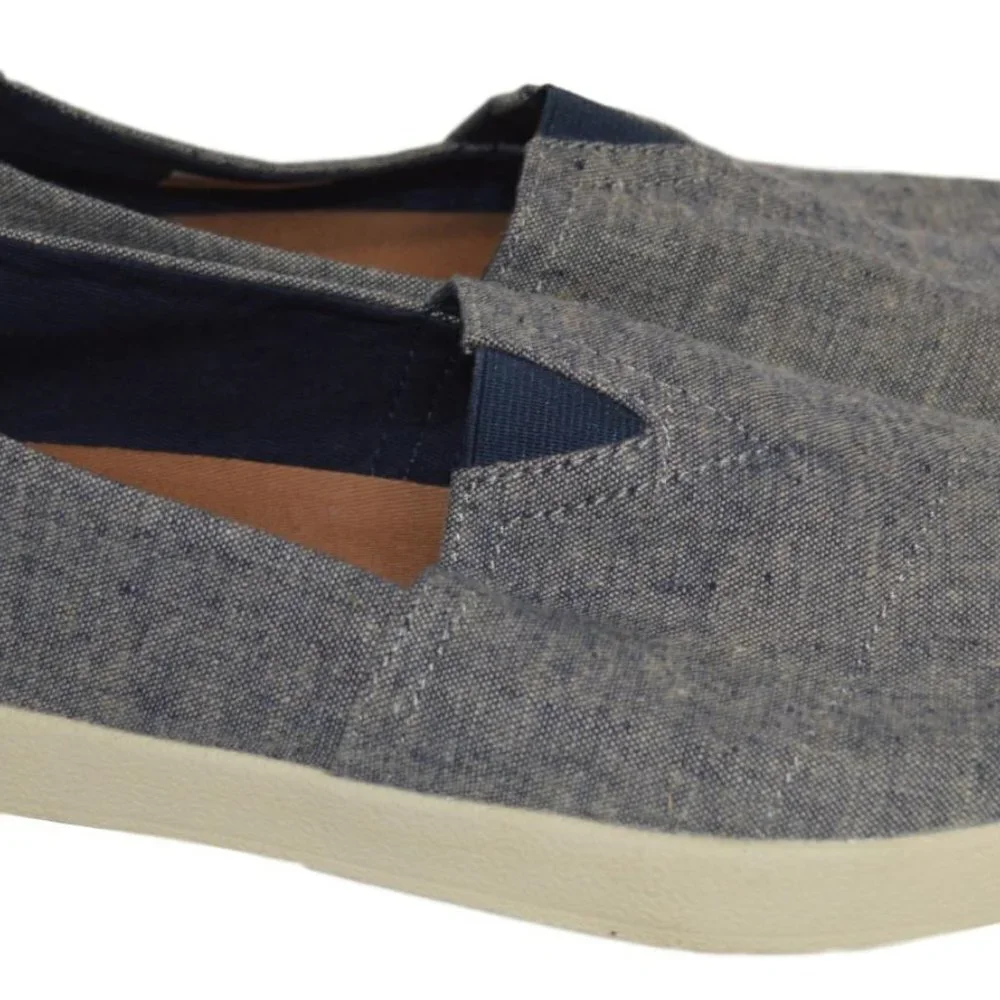 TOMS CloudBound Alpargata Chambray Slip On Shoes Men’s 7 NEW